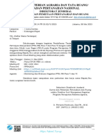 73 Undangan Monitoring Dan Evaluasi Kegiatan PTSL PM Fase V Dan VI