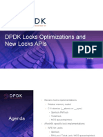 DPDK Locks Optimizations and New Locks APIs