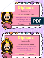 Diplomas Mamá