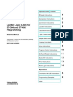 SIEMENS Ladder Logic For S7-300 and S7-400