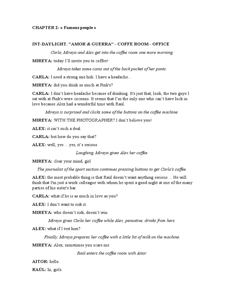 Coffee Room Confessions and Secrets | PDF