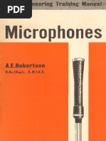 BBC Engineering Training Manual - Microphones (Robertson)