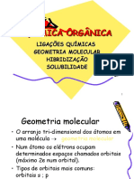 Aula Quimica Organica Ligações Quimicas