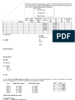 Capital Budgeting 2 Maths