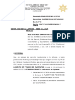 Contestación de Demanda de Aumento de Pension Alimentos-Noe Santiago