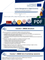 Course 1. Enterprise Management in Digital Economy