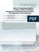 10a-The Dynamics of Technology Adoption Readiness of Micro, Small, and Medium Enterprises