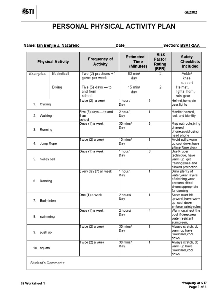 Pathfit 2 Prefinal Exam Ian Pdf