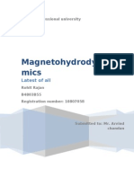 Magnetohydrodyna Mics: Latest of All