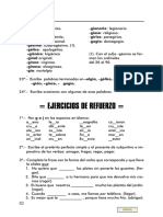 Ejercicios de Refuerzo : Recursos Didácticos