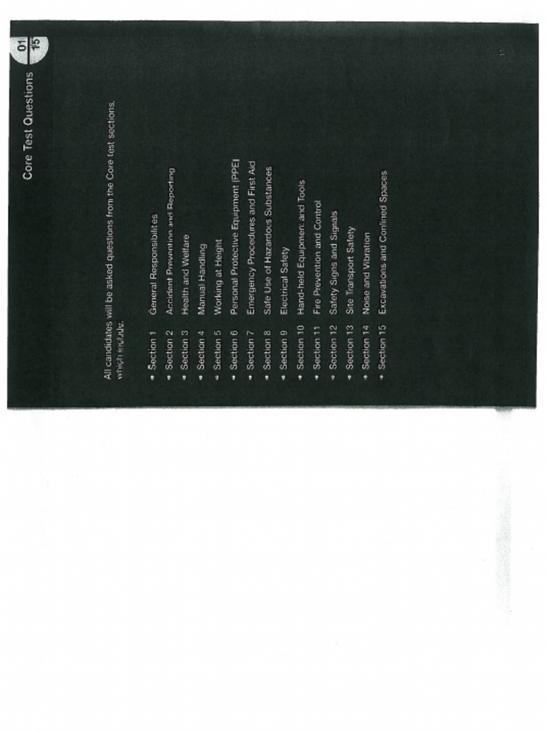CSCS Booklet | PDF | Personal Protective Equipment | First Aid