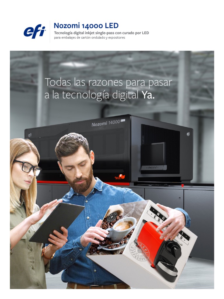 Efi Nozomi 14000 Led Bro Es | PDF | Impresora (Computación) | Diodo ...