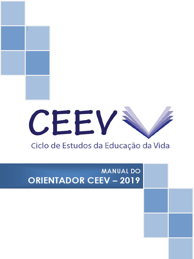 Manual do Orientador CEEV 2019 | PDF | Pedagogia | Deus