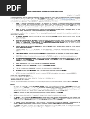 Terms and Conditions