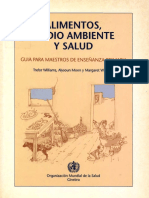 Alimentos, Medio Ambiente Y Salud: Guia para Maestros de Ensenanza Primaria