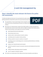 European Institute For Gender Equality - Step 3 Identify The Most Relevant Risk Factors For Police Risk Assessment - 2019-11-12
