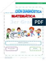 Evaluación Diagnóstica - Matemática 2023 - Editora Quipus Perú