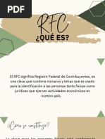 Estructura del RFC en México | PDF