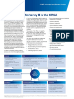 At The Heart of SolvencyII Is The ORSA