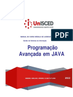 Manual de Programação Avançada em JAVA-Final