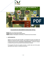 Evaluacion - Procedimientos Transferencias Primarias 1