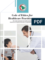 Code of Ethics For Healthcare Practition
