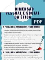 A Dimensão Pessoal e Social Da Ética