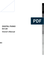 Kawai ES120 User Manual