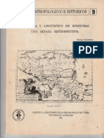 G. Hasemann Etnología y Lingüística IHAH 1991