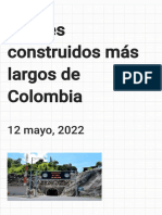 Túneles de Colombia