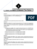 Chapter 1 Basic Concepts - General Tax Rates