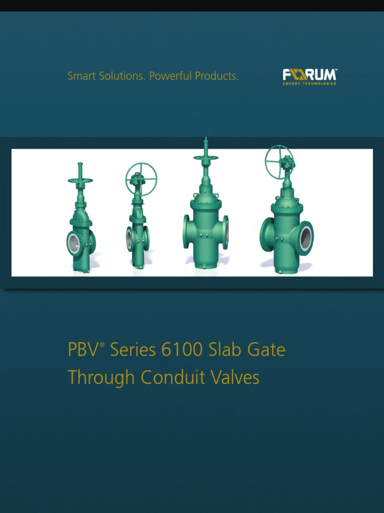 P BV Slab Gate Brochure | PDF | Valve | Pipe (Fluid Conveyance)