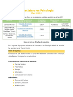 Lic en Psicologia H