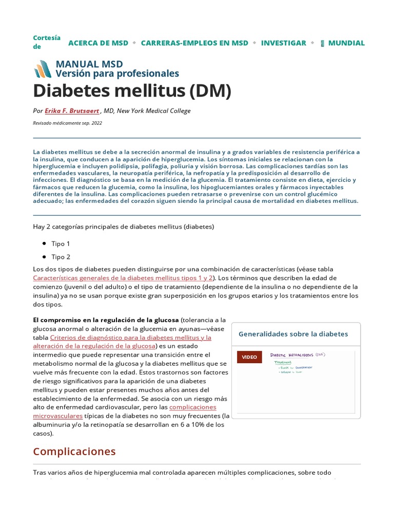 Table: Medición de la presión arterial - Manual Merck versión para