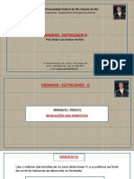 Prova P1 - Resoluções Dos Exercícios 1-Eletricidade