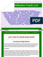 WWW Angelfire Com Az Sthurston Acid Alkaline Foods List HTML