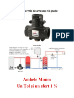 Ventil termic de amestec 45 grade