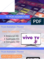 TV Por Assinatura - Pacotes