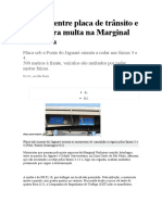 Marginal Pinheiros Noticias G 1