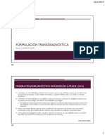 2023 - Formulación Transdiagnóstica