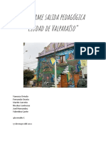Informe Salida Pedagógica Ciudad de Valparaíso
