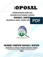Proposal Rehab Rumah Tahfizh