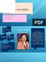 Infografia de Shirin Ebadi