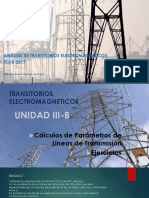 Unidad III B - Ejercicios - Calculos de Parametros de La Linea de Transmision