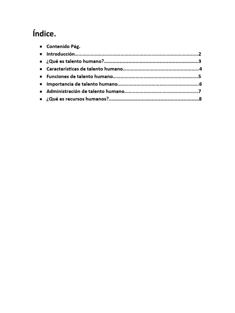 Que Es Talento Humano | PDF | Gestión de recursos humanos