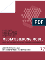 Band-77 Mediatisierung-Mobil Zusammenfassung
