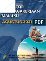 Indikator Ketenagakerjaan Maluku Agustus 2021