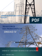 Unidad IV - Maniobra de Banco de Capacitores