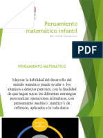 Pensamiento Matemático Infantil