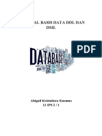 Abigail Kristutiara Kusuma 2122002 - Tutorial Basis Data DDL & DML